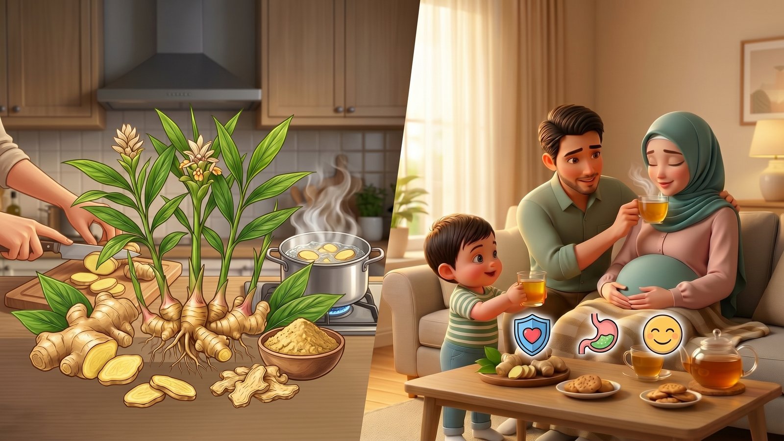 Cara Membuat Rebusan Jahe untuk ibu hamil